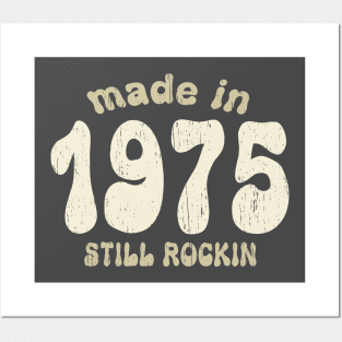 Made in 1975 still rocking vintage numbers Posters and Art